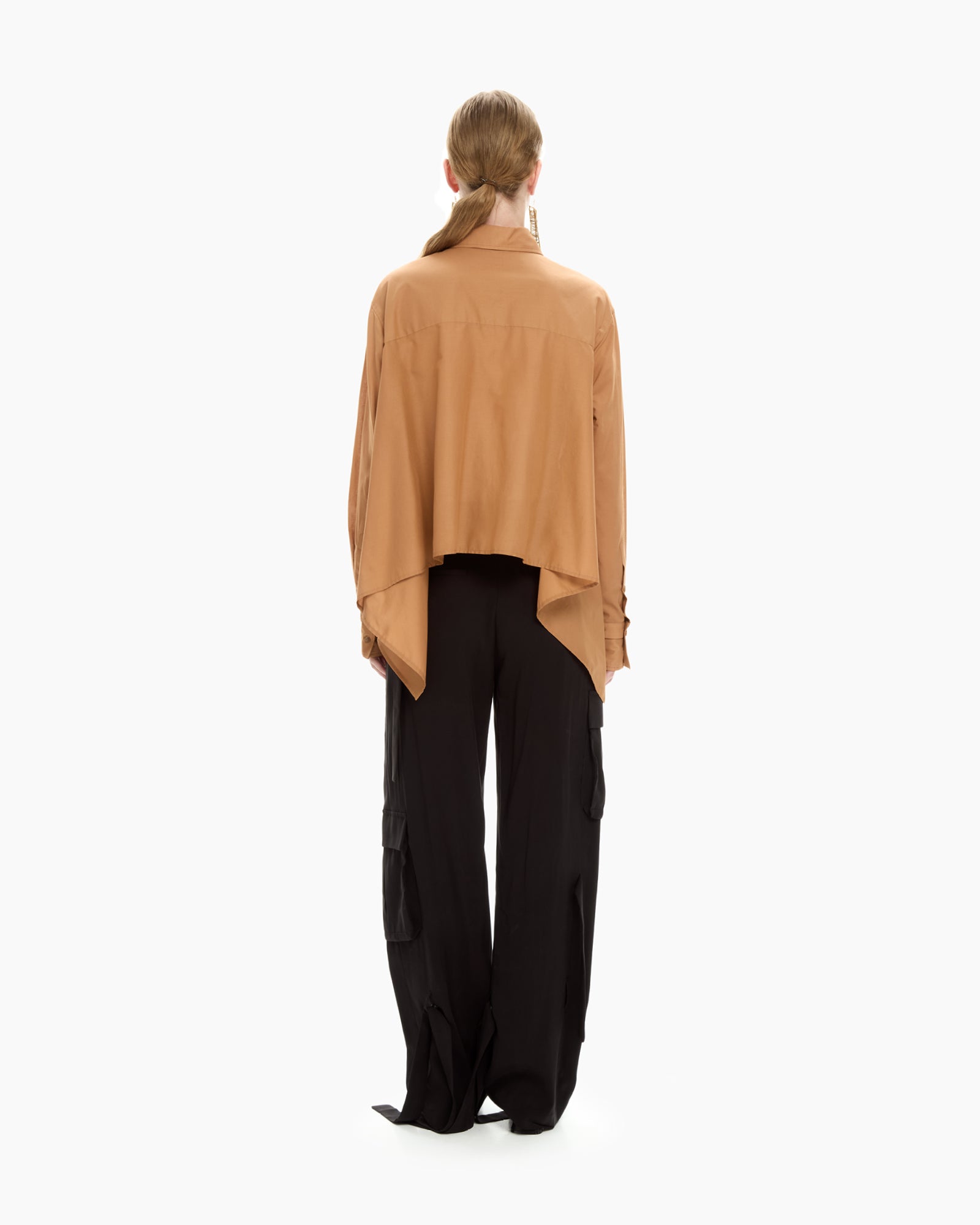 MLO Camici asimmetrica BEIGE