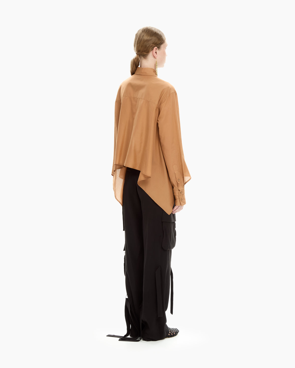 MLO Camici asimmetrica BEIGE
