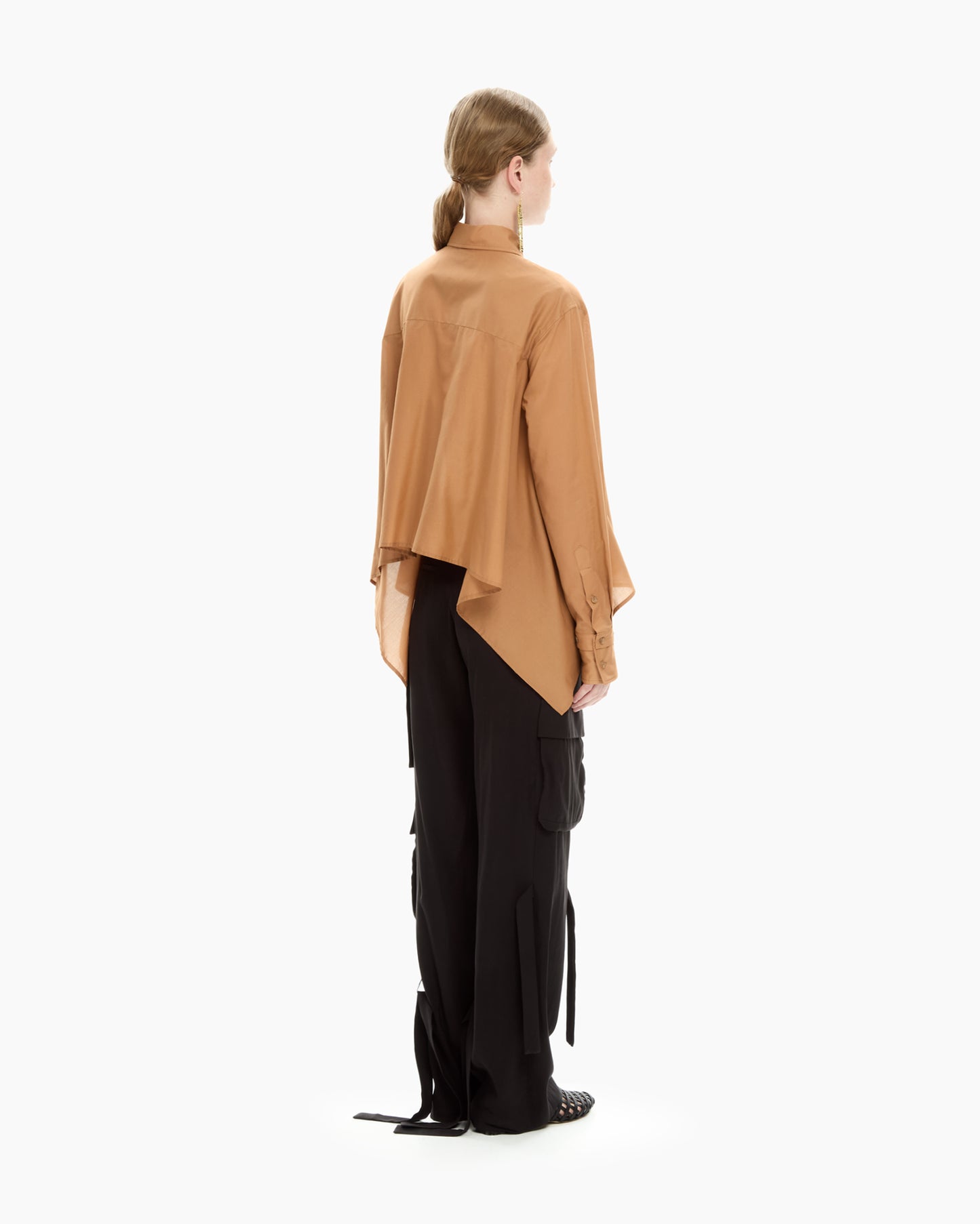 MLO Camici asimmetrica BEIGE