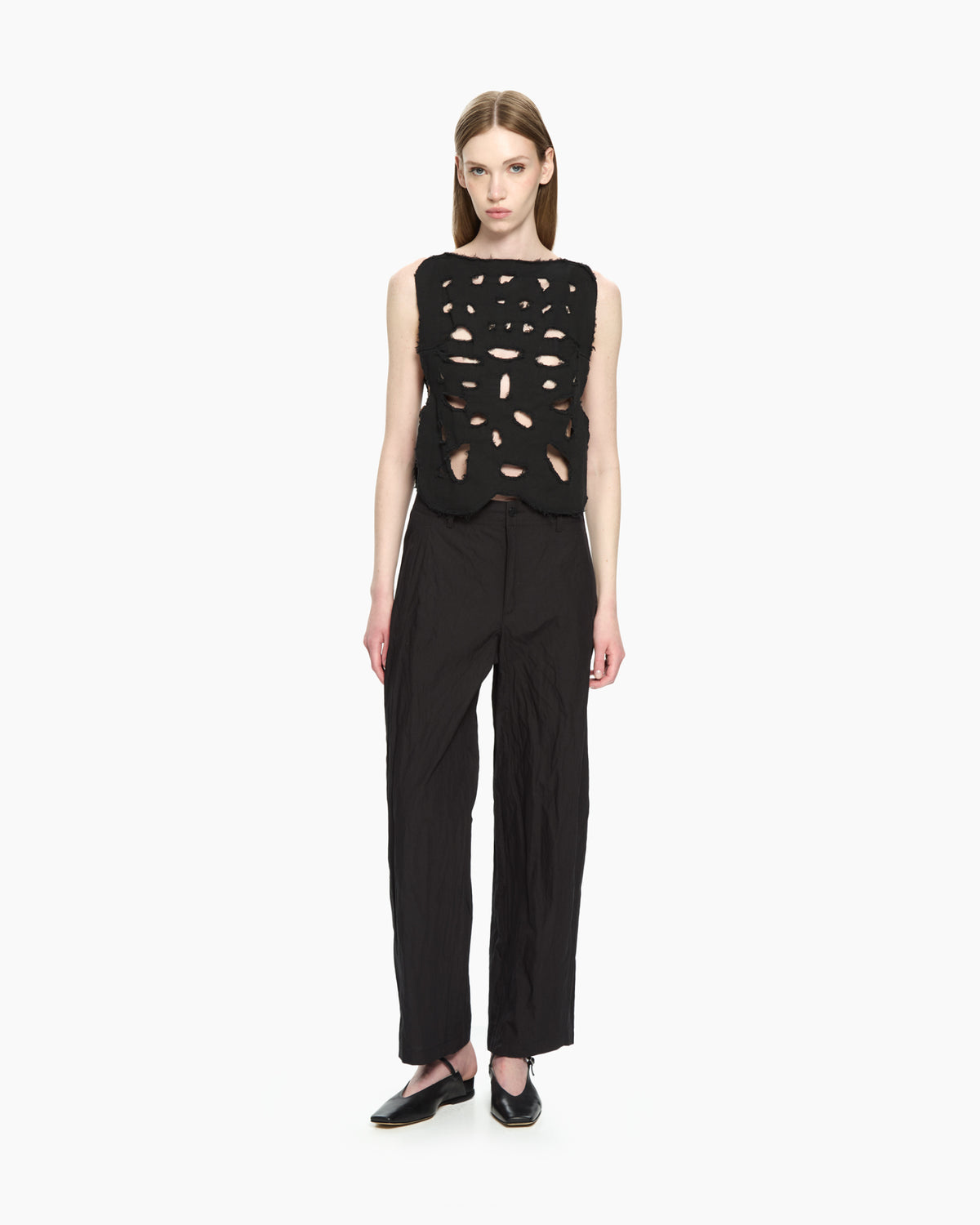 MLO Pantalone dal design essenziale NERO