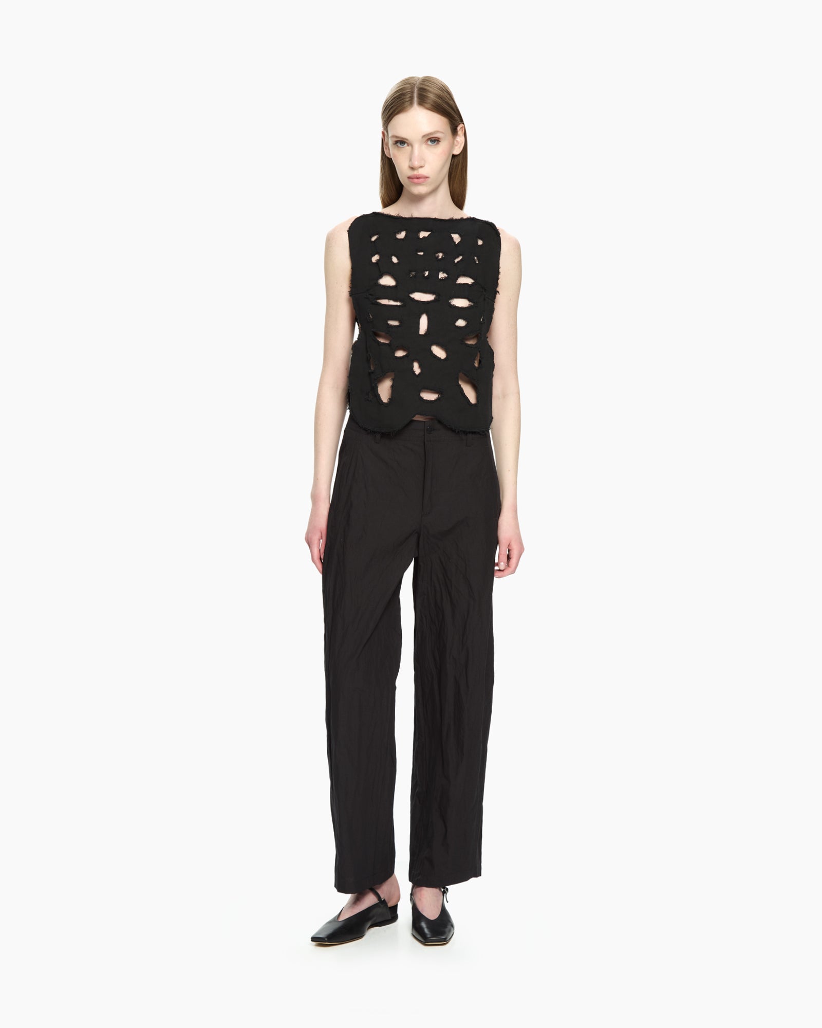 MLO Pantalone dal design essenziale NERO