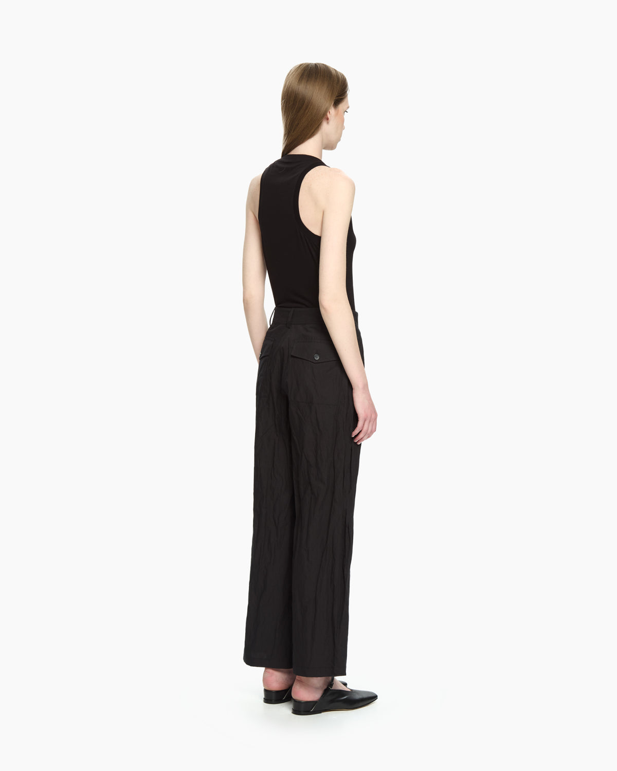 MLO Pantalone dal design essenziale NERO