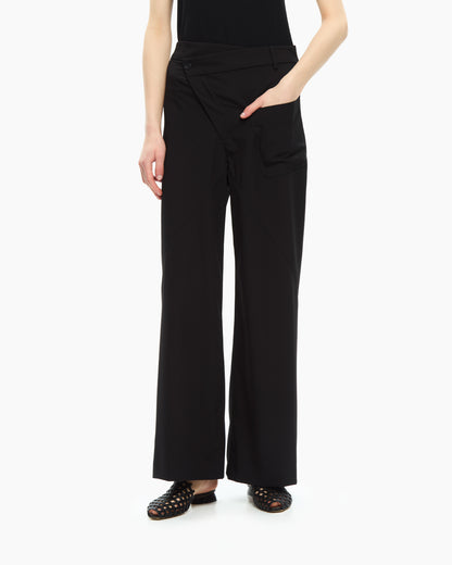 MLO Pantalone a vita alta NERO