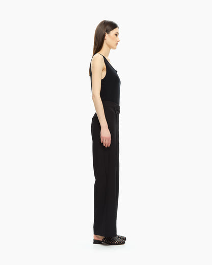MLO Pantalone a vita alta NERO