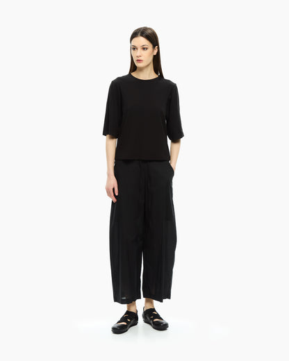 MLO Pantalone con coulisse NERO