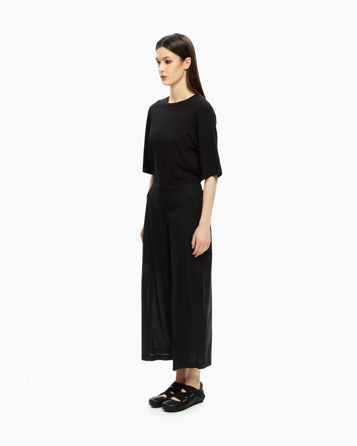 MLO Pantalone con coulisse NERO