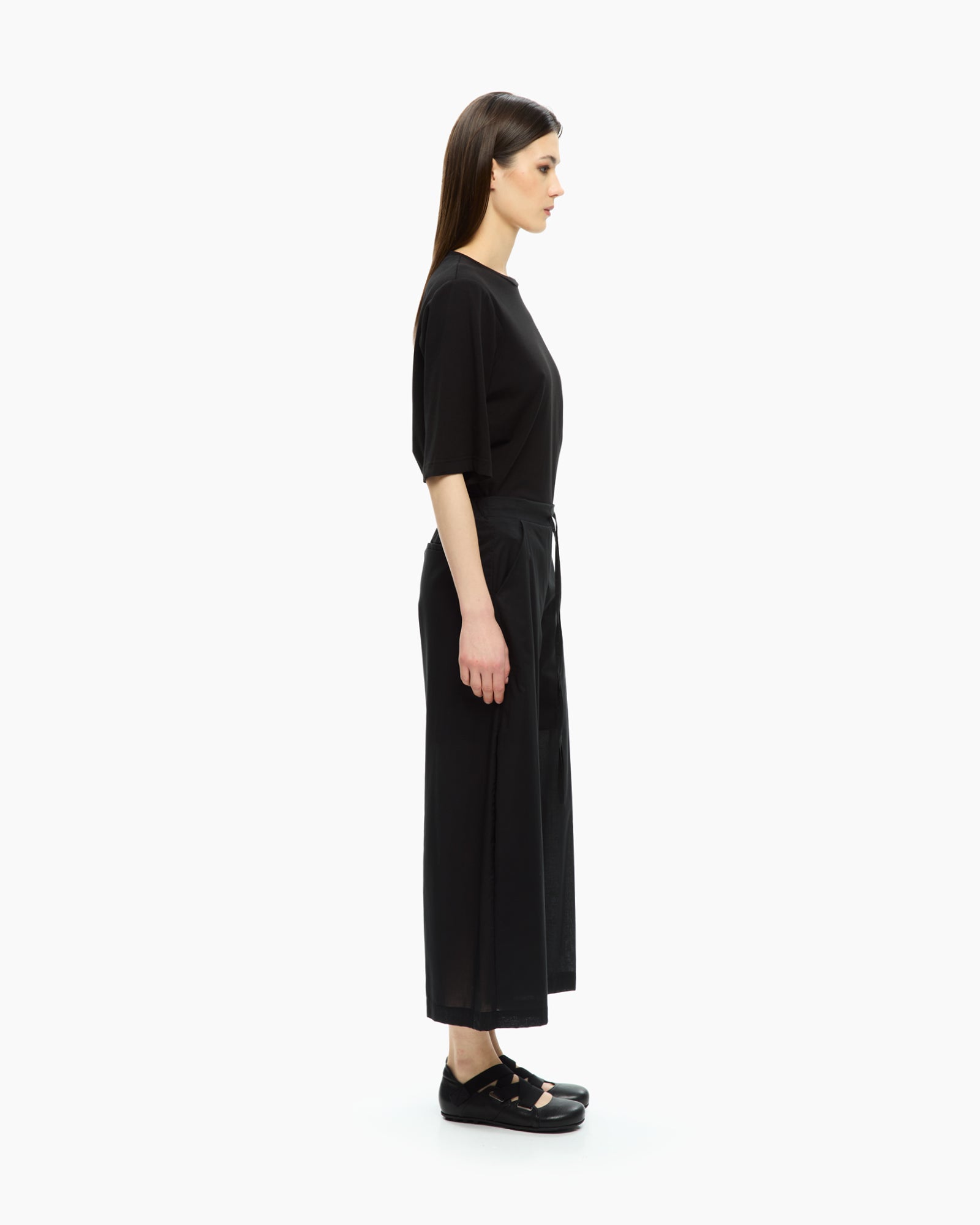 MLO Pantalone con coulisse NERO