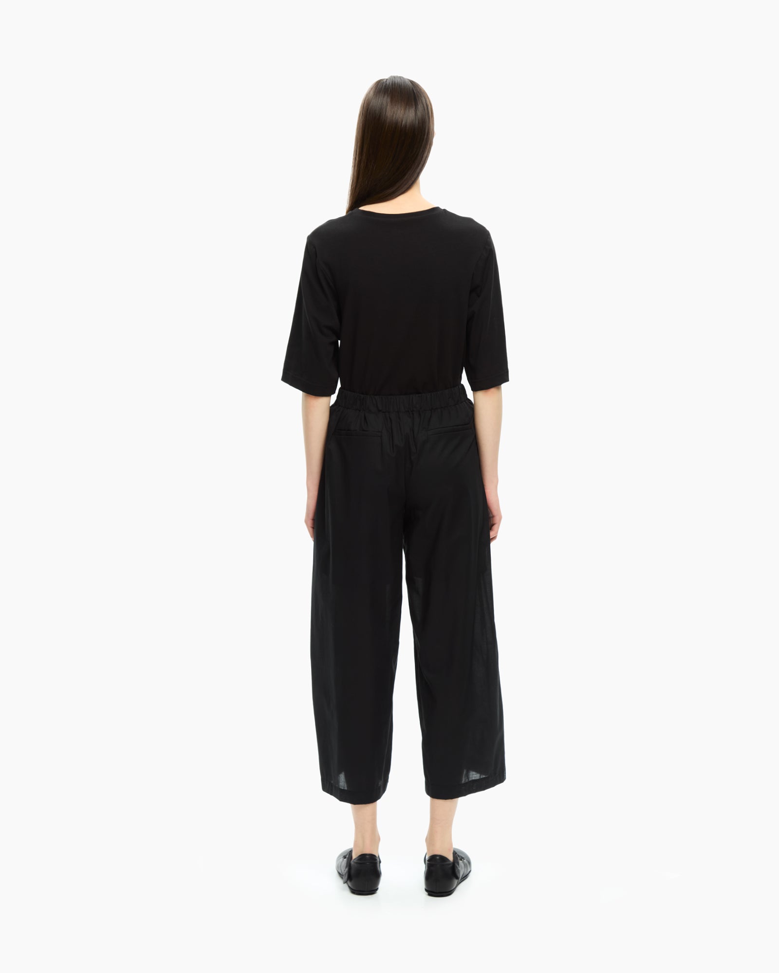 MLO Pantalone con coulisse NERO