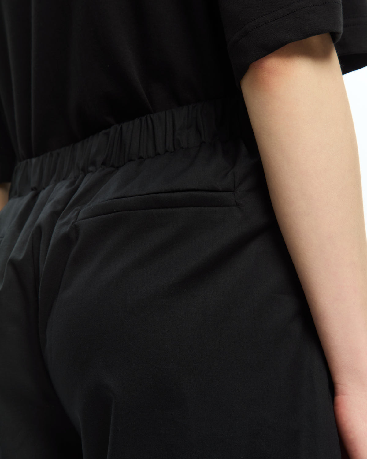 MLO Pantalone con coulisse NERO