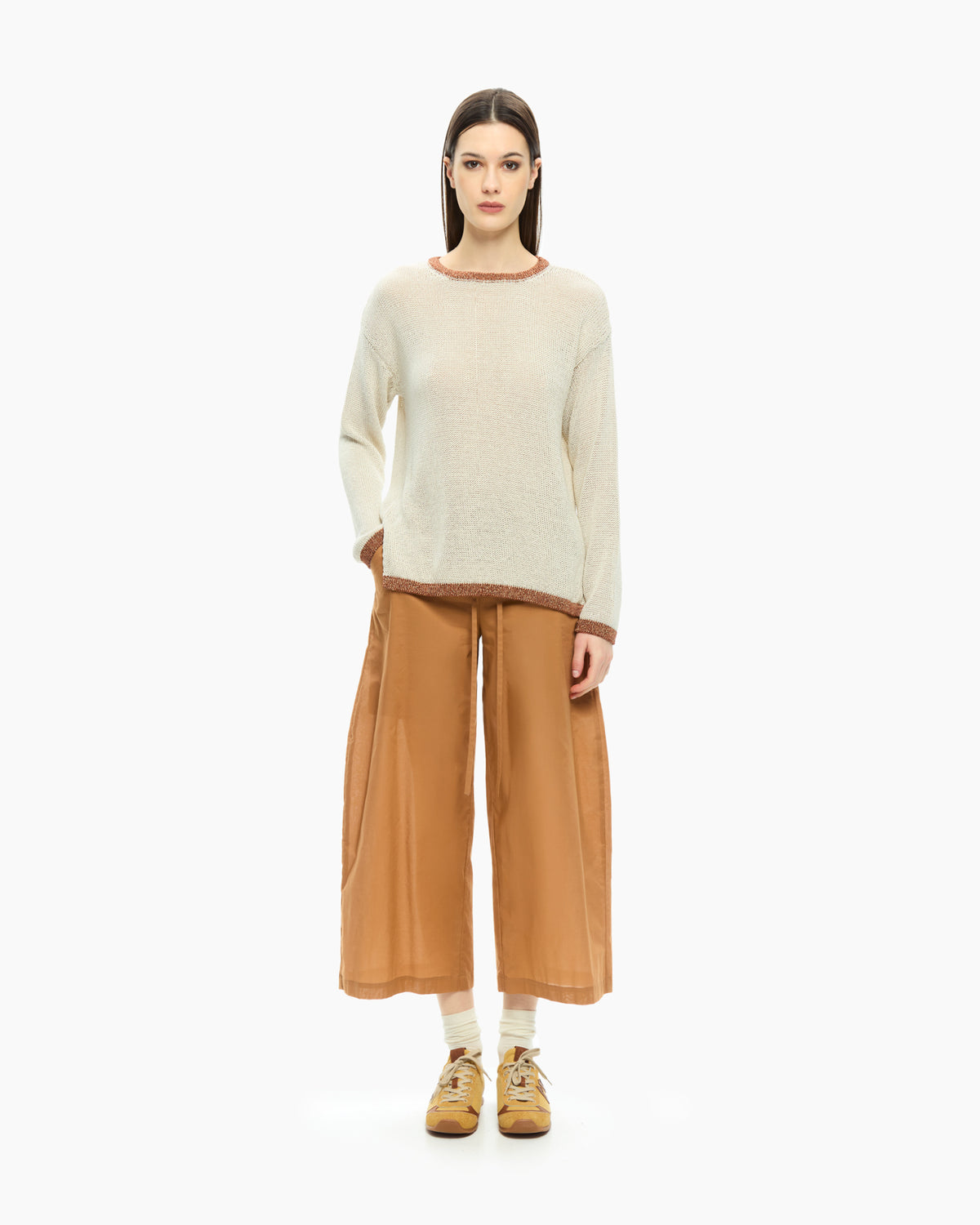 MLO Pantalone con coulisse BEIGE
