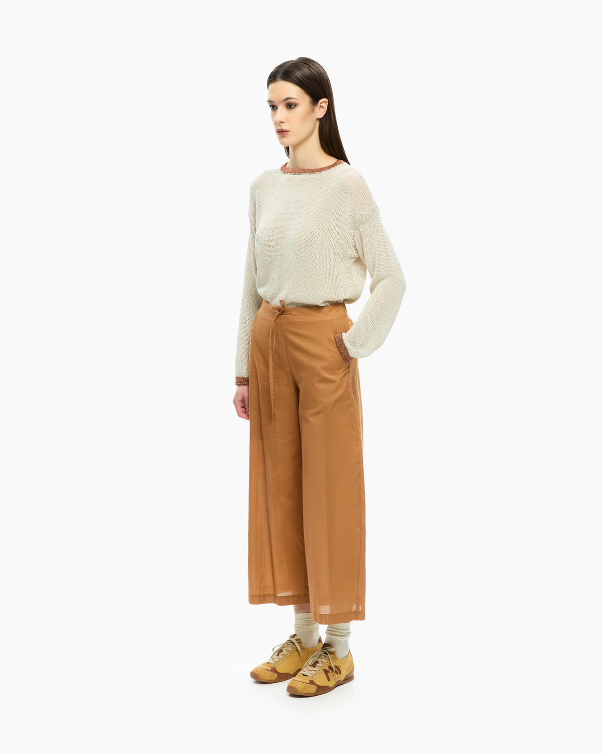 MLO Pantalone con coulisse BEIGE