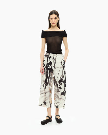 MLO Pantalone cropped MULTICOLOR