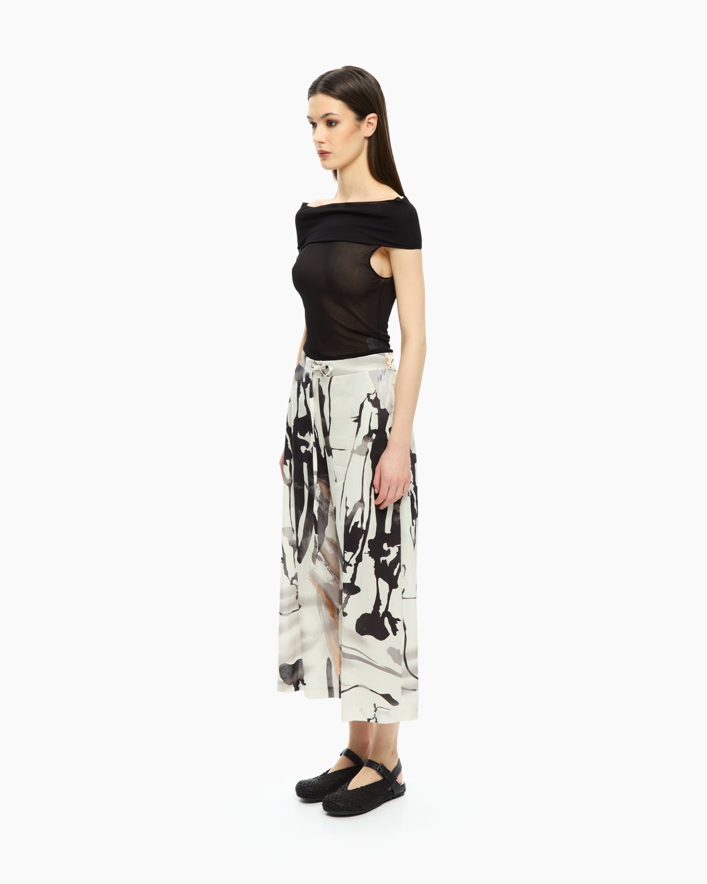MLO Pantalone cropped MULTICOLOR