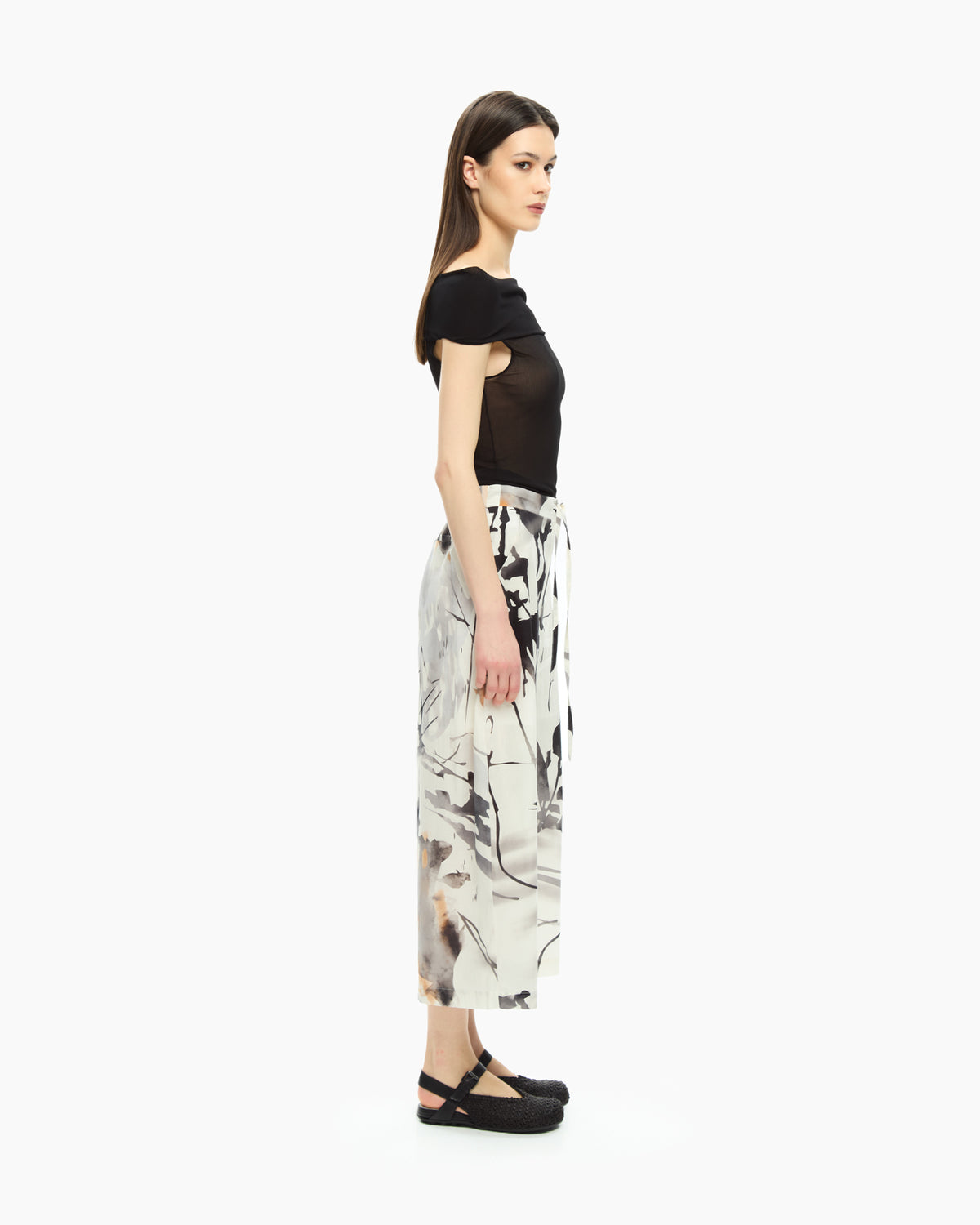 MLO Pantalone cropped MULTICOLOR
