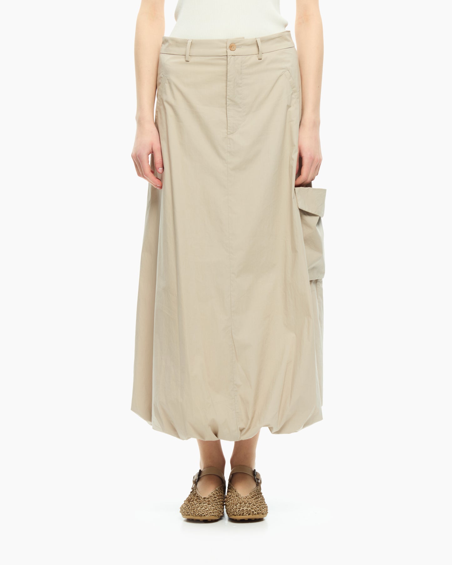 MLO Gonna midi GRIGIO