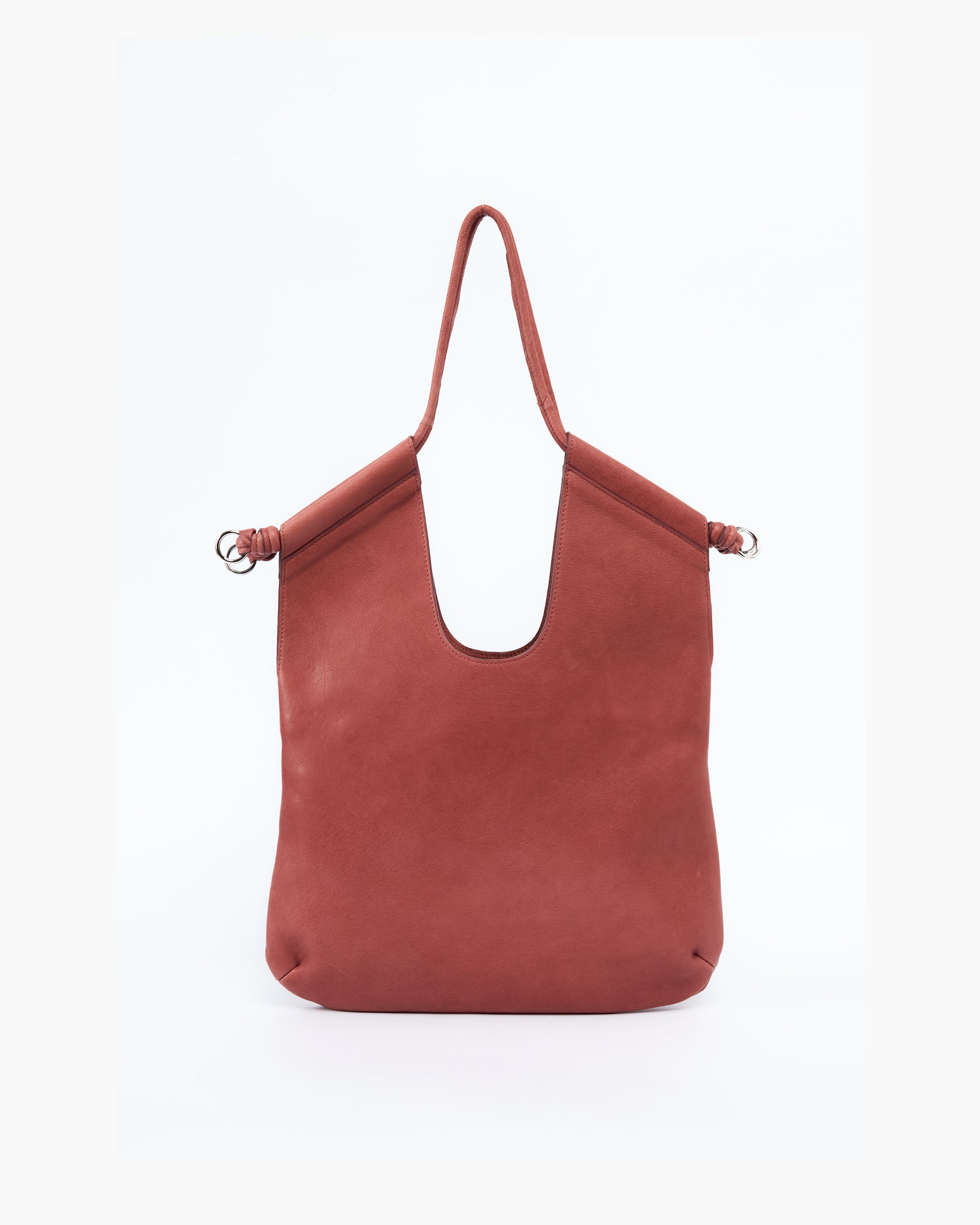 MLO Borsa a spalla dal design morbido MARRONE
