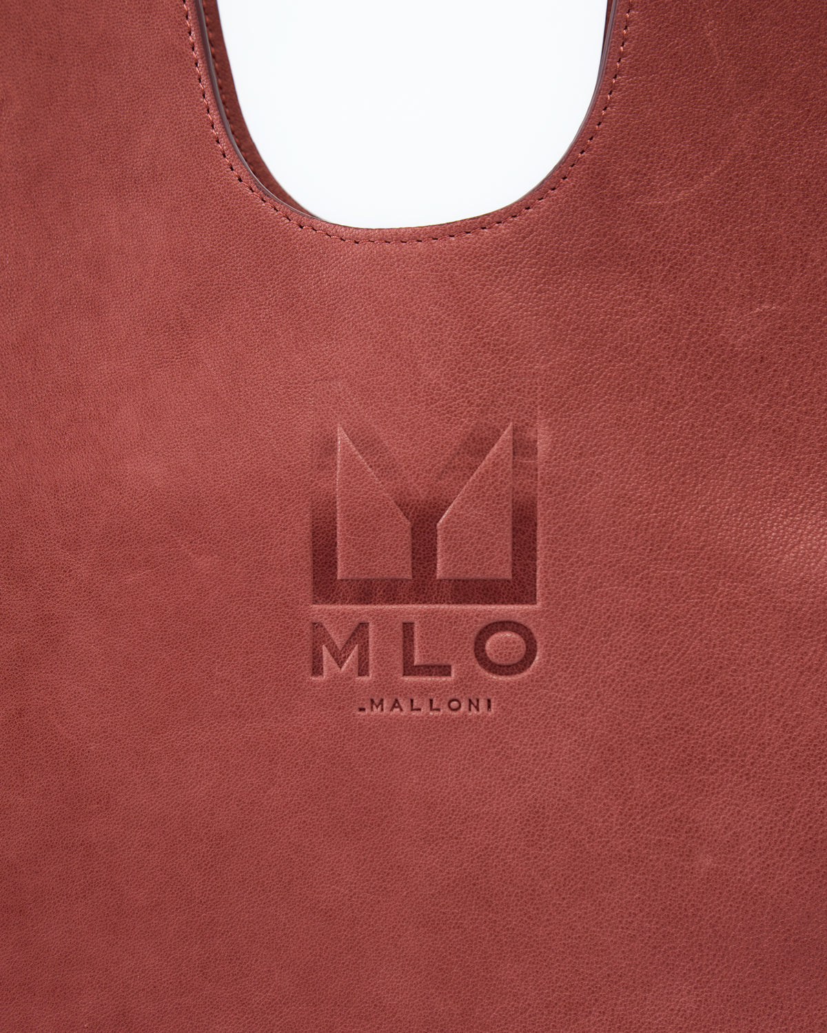 MLO Borsa a spalla dal design morbido MARRONE