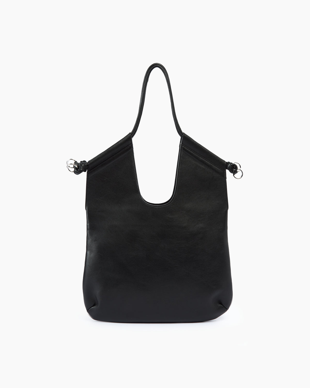 MLO Borsa a spalla dal design morbido NERO
