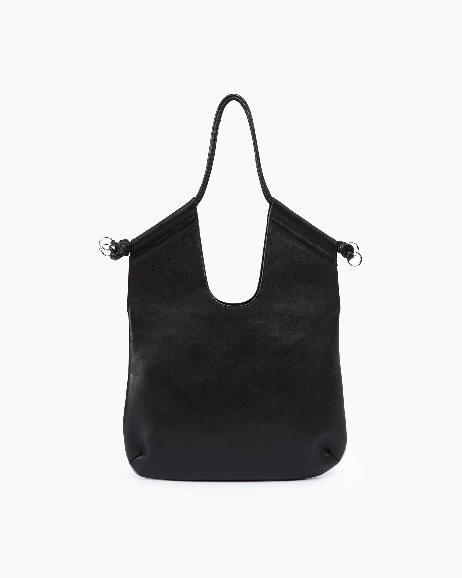 MLO Borsa a spalla dal design morbido NERO