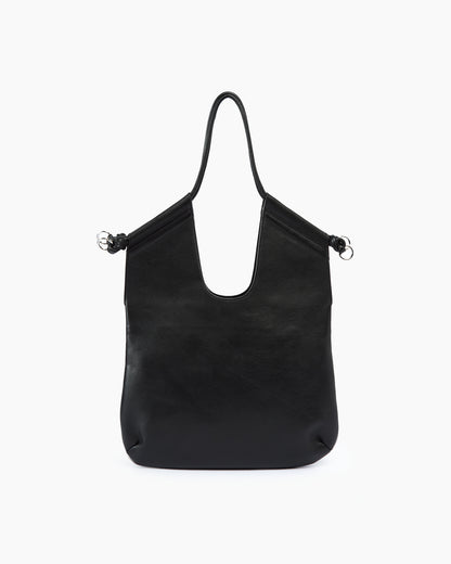 MLO Borsa a spalla dal design morbido NERO