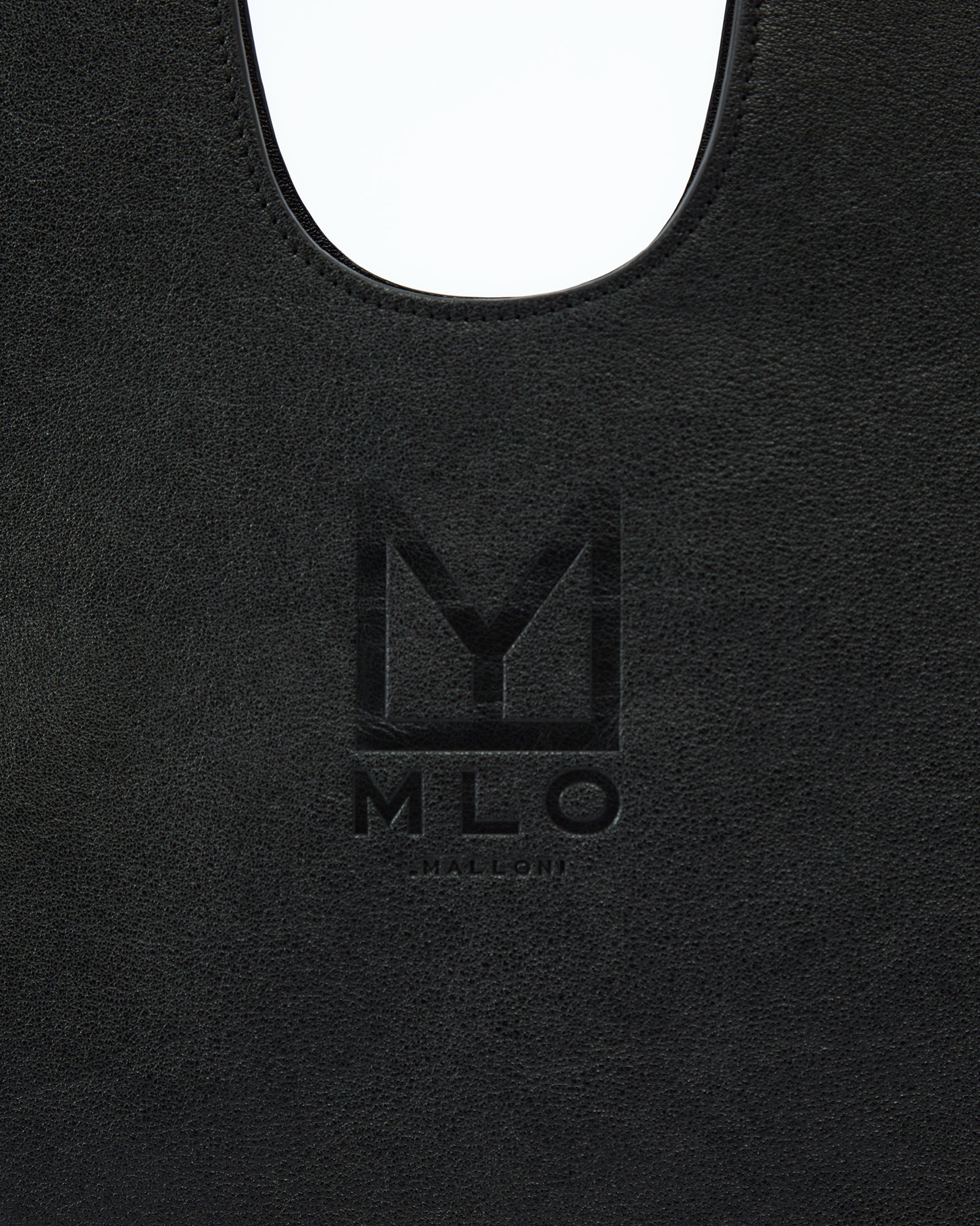 MLO Borsa a spalla dal design morbido NERO