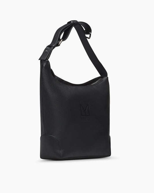 MLO Borsa con tracolla regolabile NERO