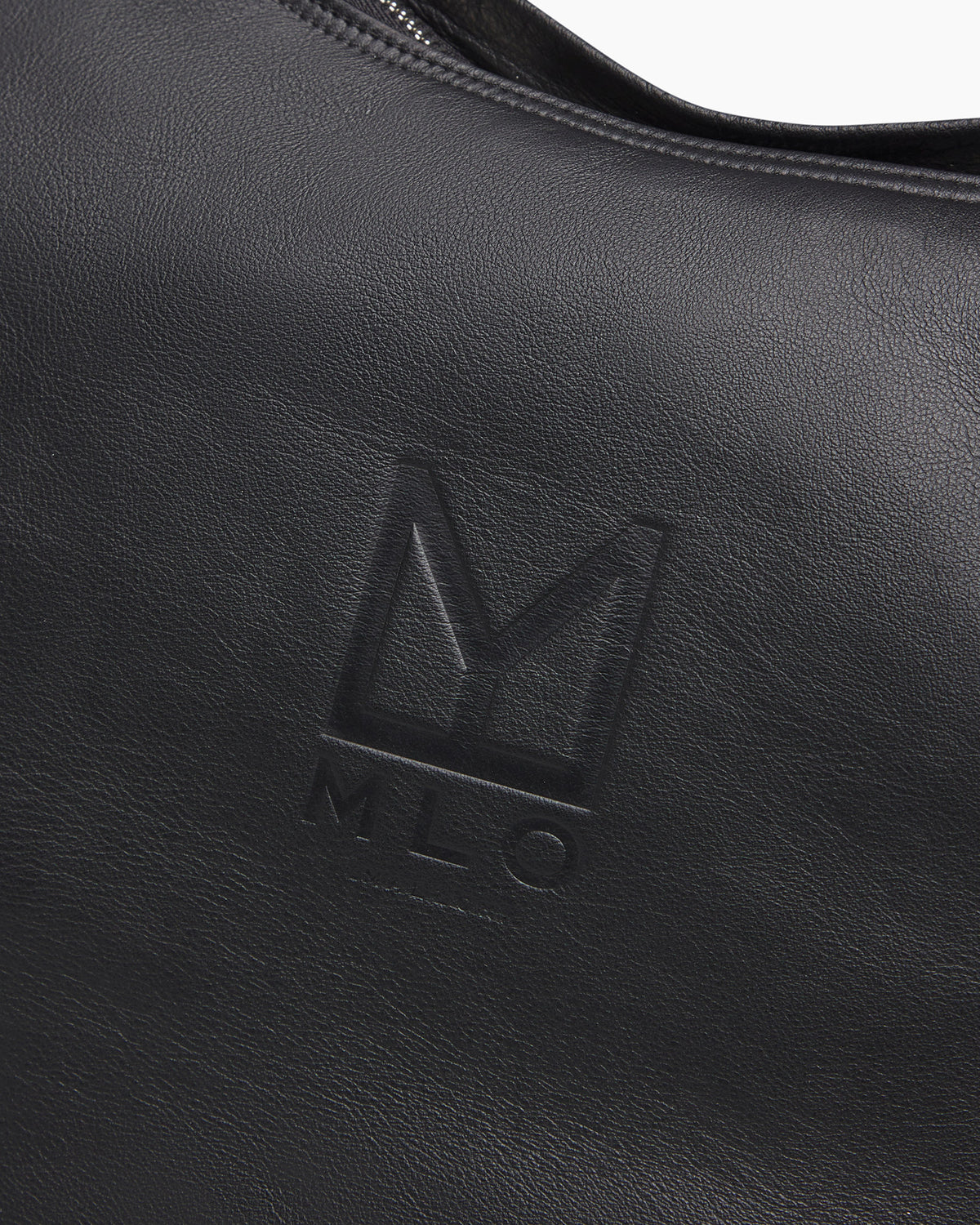 MLO Borsa con tracolla regolabile NERO