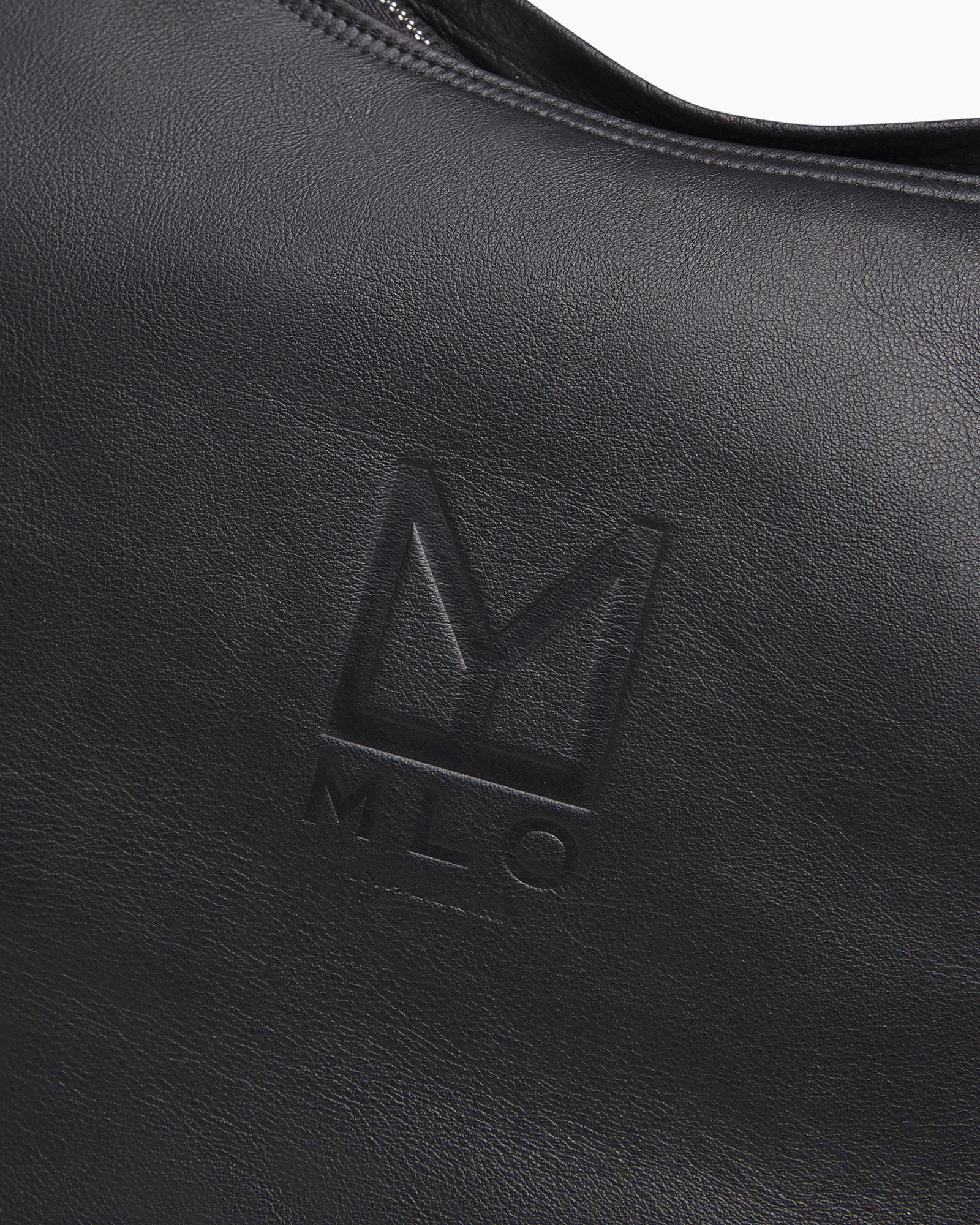 MLO Borsa con tracolla regolabile NERO