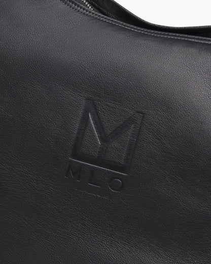 MLO Borsa con tracolla regolabile NERO