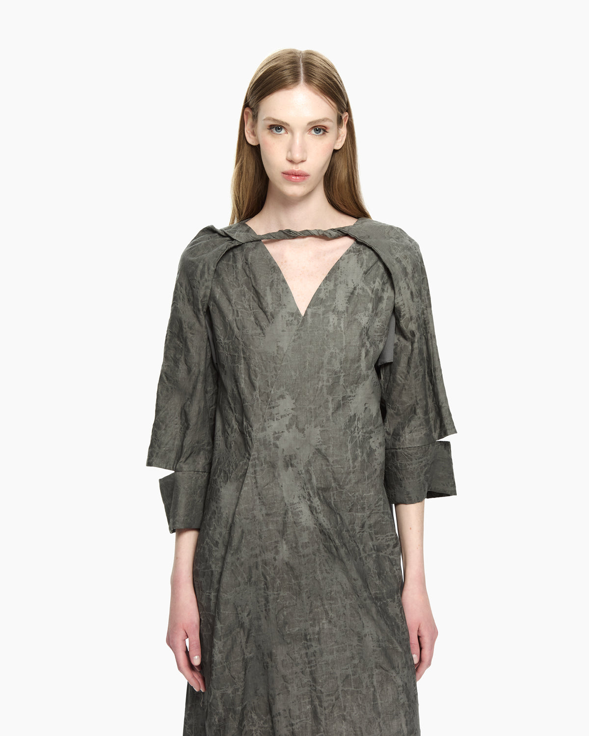 MLO Coprispalle con dettaglio drappeggiato GRIGIO
