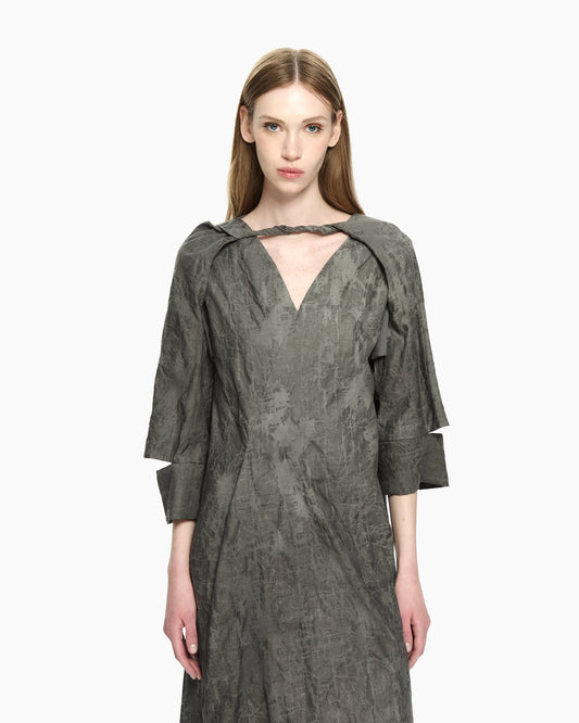 _MALLONI Coprispalle con dettaglio drappeggiato GRIGIO