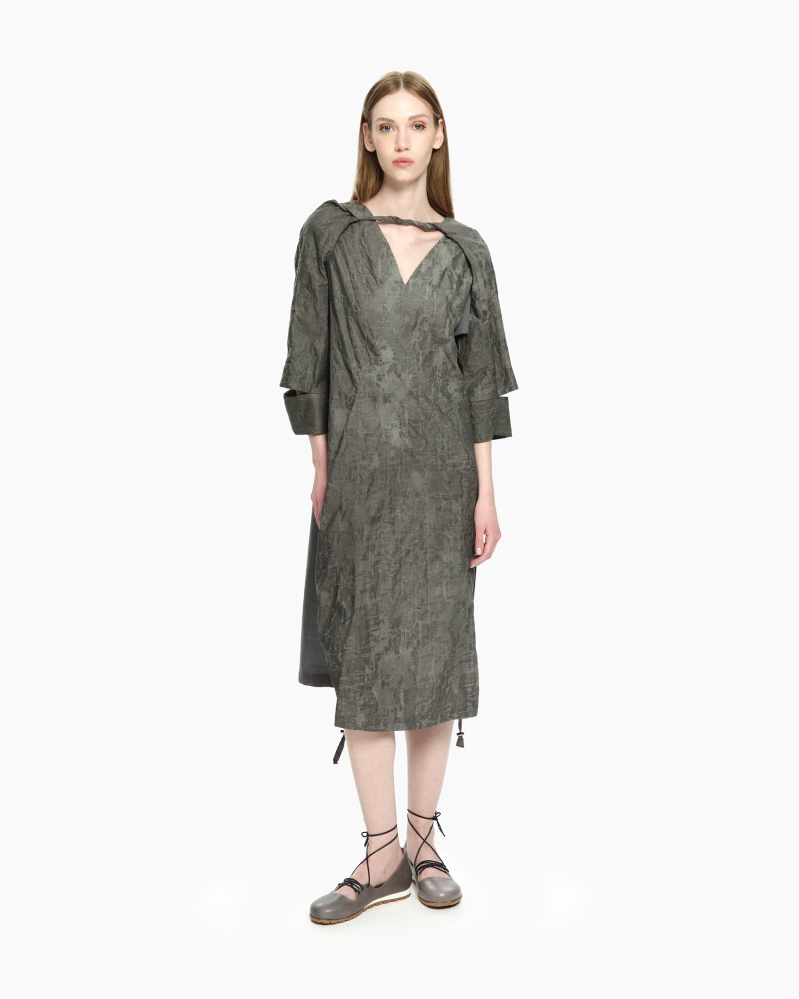 MLO Coprispalle con dettaglio drappeggiato GRIGIO