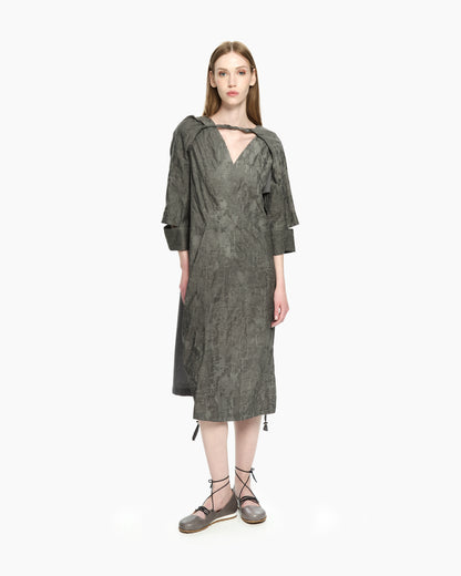 MLO Coprispalle con dettaglio drappeggiato GRIGIO