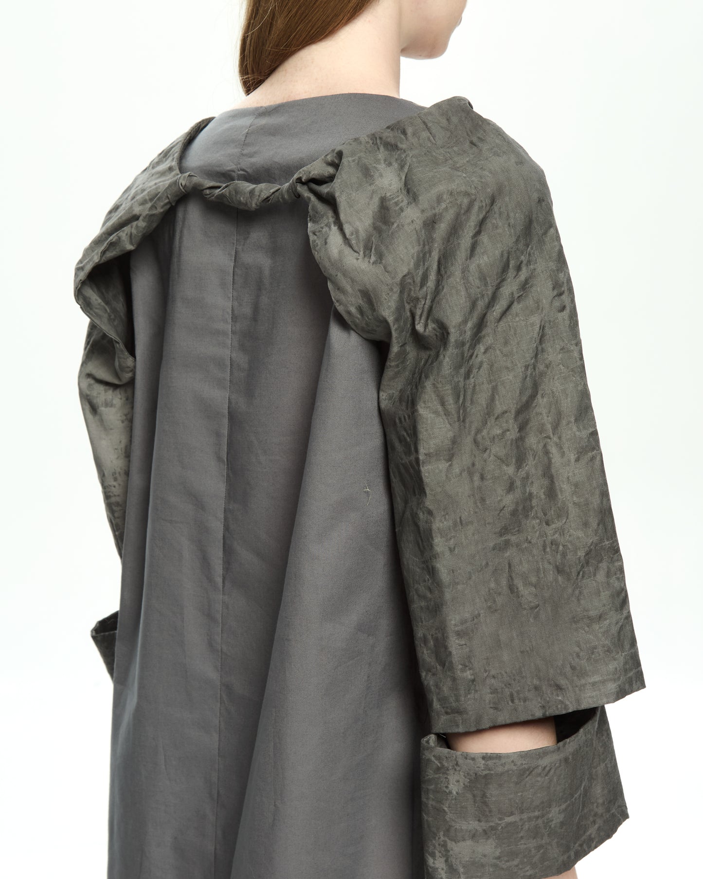 _MALLONI Coprispalle con dettaglio drappeggiato GRIGIO