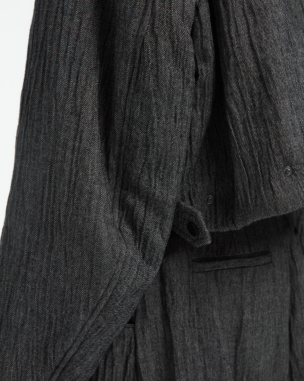MLO Giacca cropped con cappuccio GRIGIO