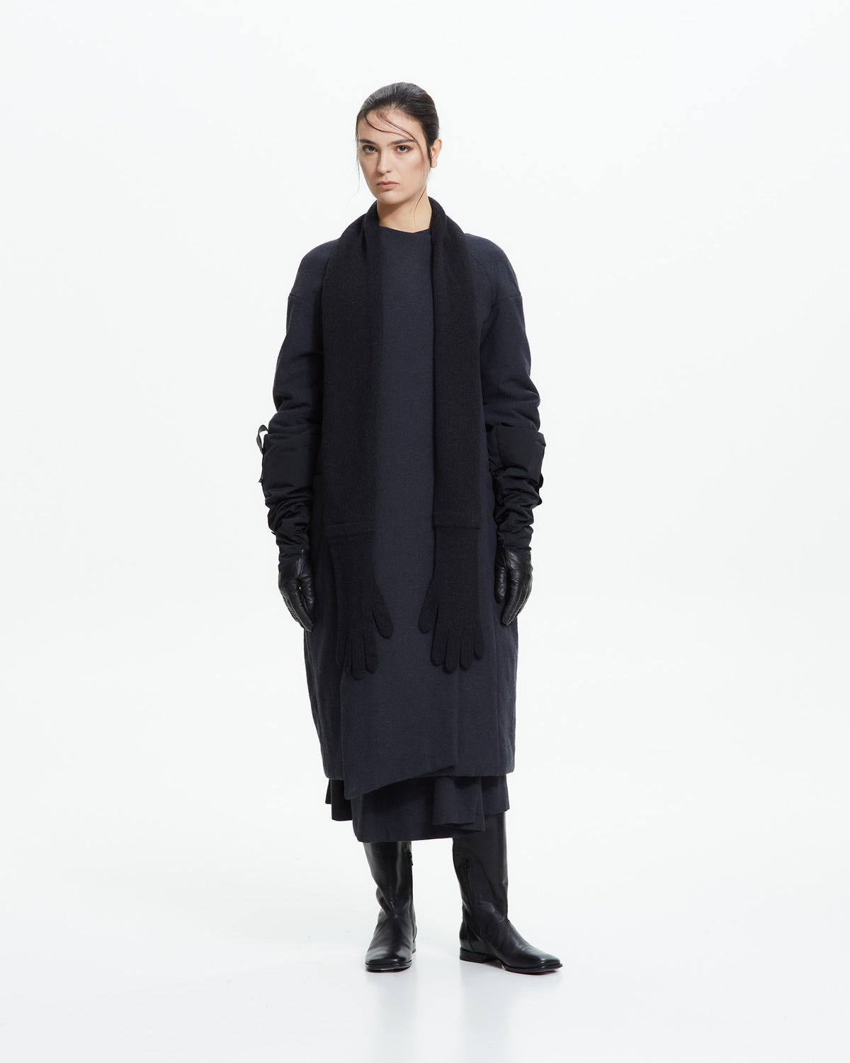 MLO Cappotto asimmetrico  GRIGIO