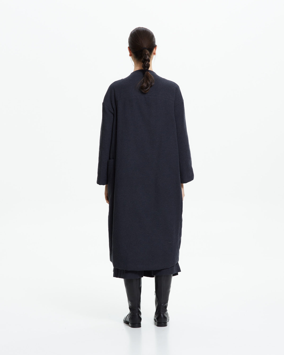 MLO Cappotto asimmetrico  GRIGIO