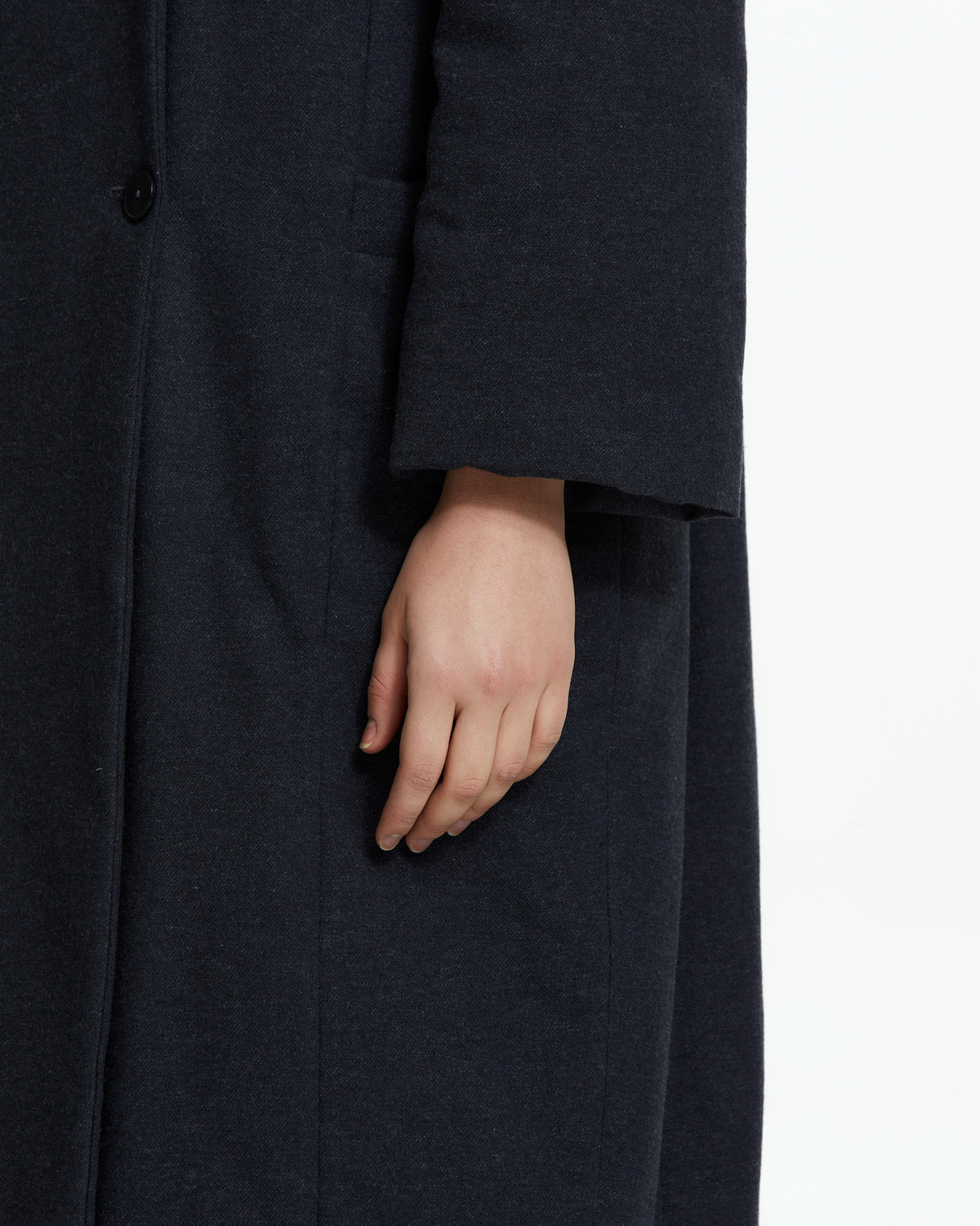 MLO Cappotto asimmetrico  GRIGIO