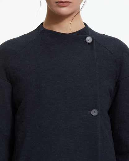 MLO Cappotto asimmetrico  GRIGIO