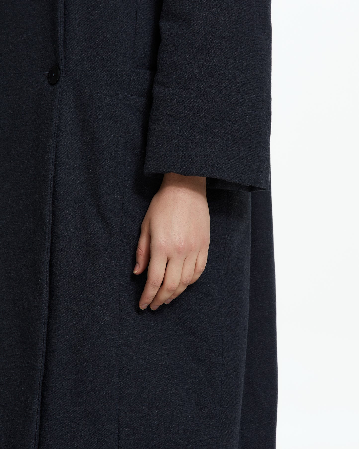 MLO Cappotto asimmetrico  GRIGIO