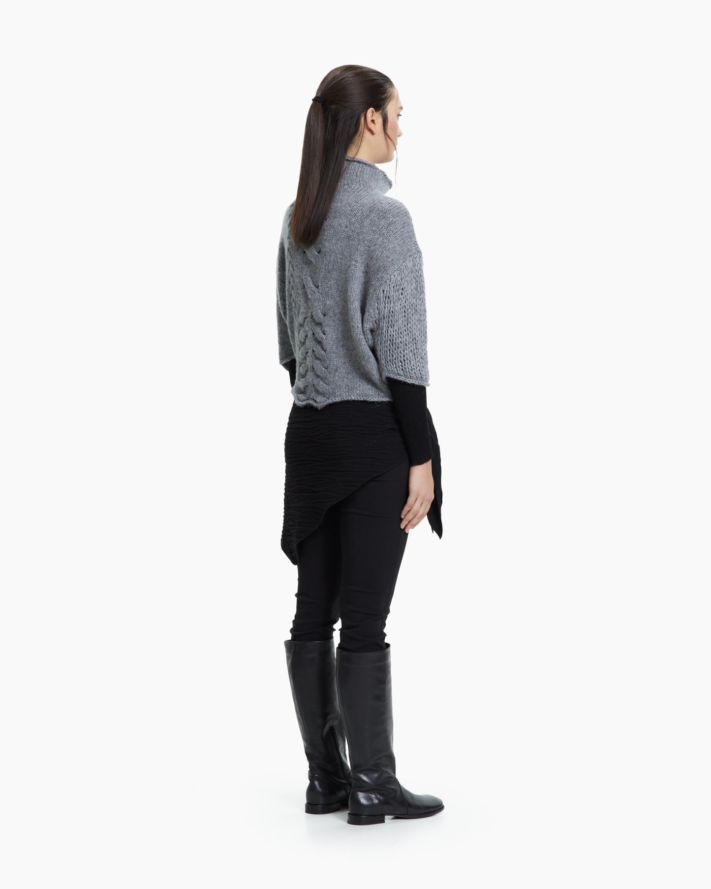 MLO Maglia intrecciata GRIGIO