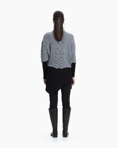 MLO Maglia intrecciata GRIGIO
