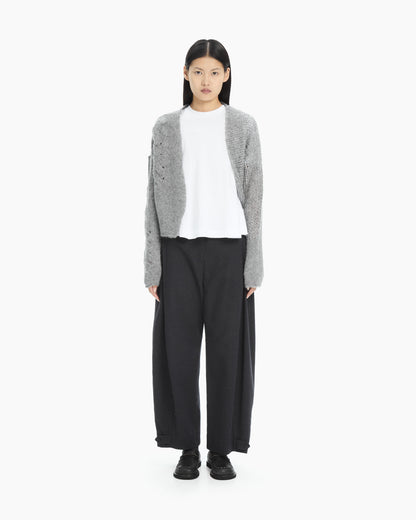 MLO Cardigan in maglia lavorata GRIGIO