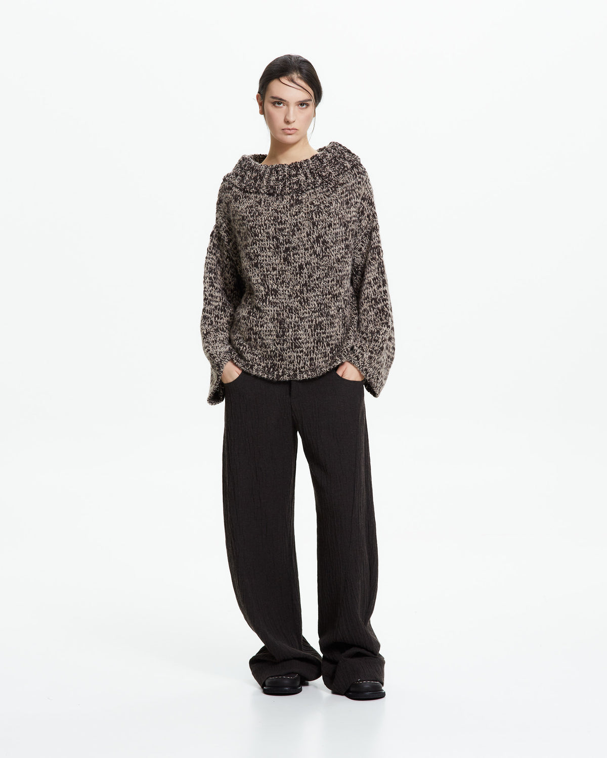 MLO Maglia in tricot mélange