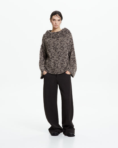 MLO Maglia in tricot mélange