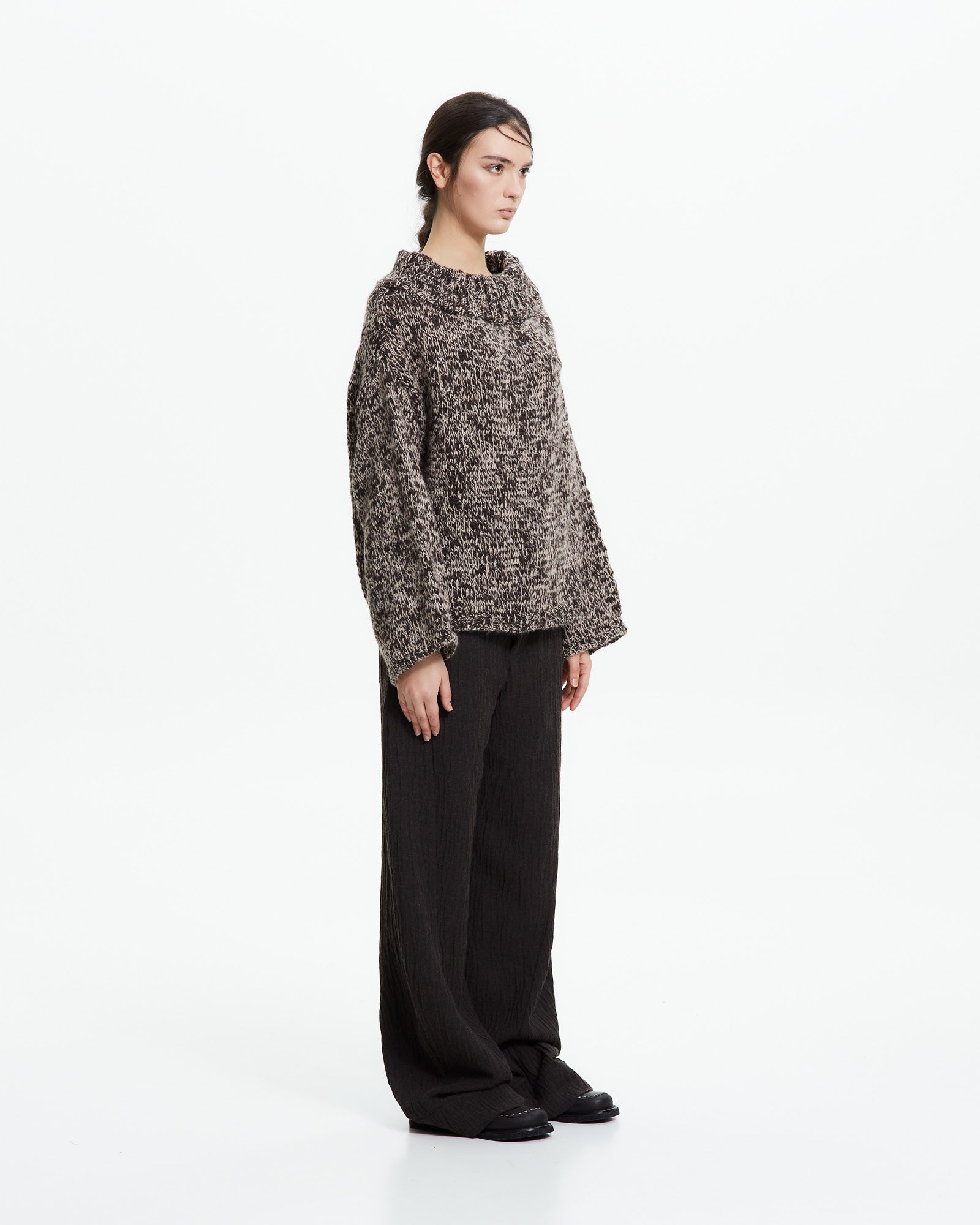 MLO Maglia in tricot mélange