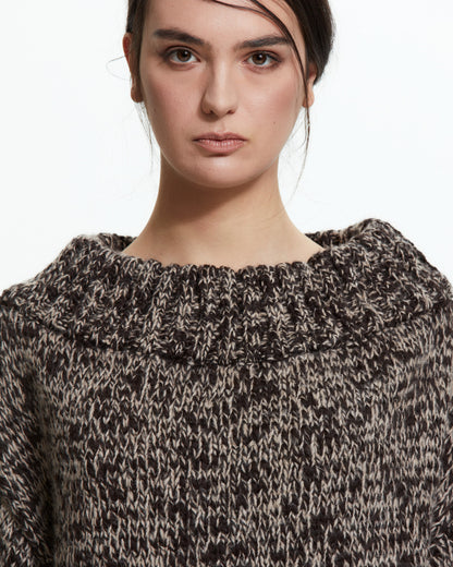 MLO Maglia in tricot mélange