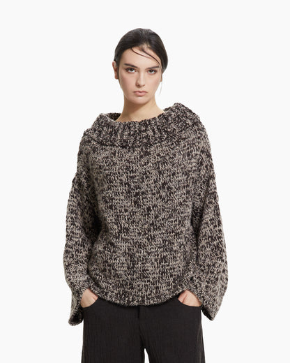 MLO Maglia in tricot mélange