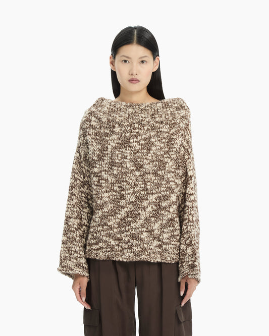 MLO Maglia in tricot mélange