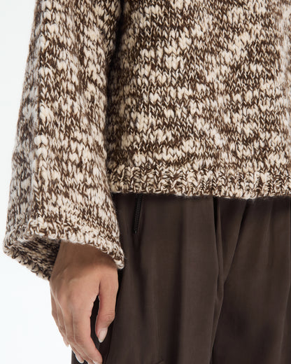 MLO Maglia in tricot mélange